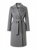 Women's Coat with Wrap Style Cut