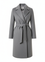Women's Coat with Wrap Style Cut