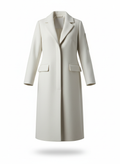 Women's Coat with Ankle Length Silhouette