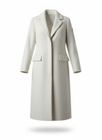 Women's Coat with Ankle Length Silhouette